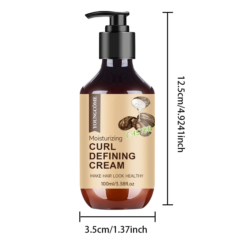Men's Castor Oil Curling Cream by