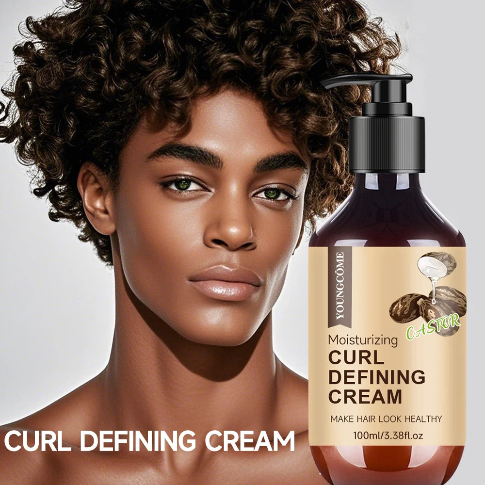 Men's Castor Oil Curling Cream by