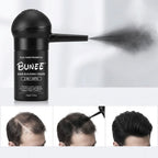 BUNEE Hair Fiber Set 15g: Men's Natural Hair-Dense Fibers for Balding Areas, Fills Part Lines, Includes 15g Fiber Powder