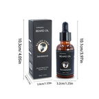 YURHERSU 30ml New Facial Hair and Beard Growth Oil Is Suitable for Men's Thick, Soft, Smooth, Nutritious Beard Oil Beard Care